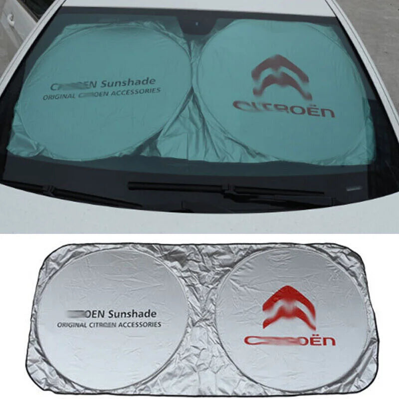Parasolar auto pliabil cu logo