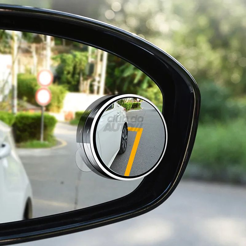 Oglinzi pentru unghiul mort cu unghi larg, rotative la 360° (2 buc)